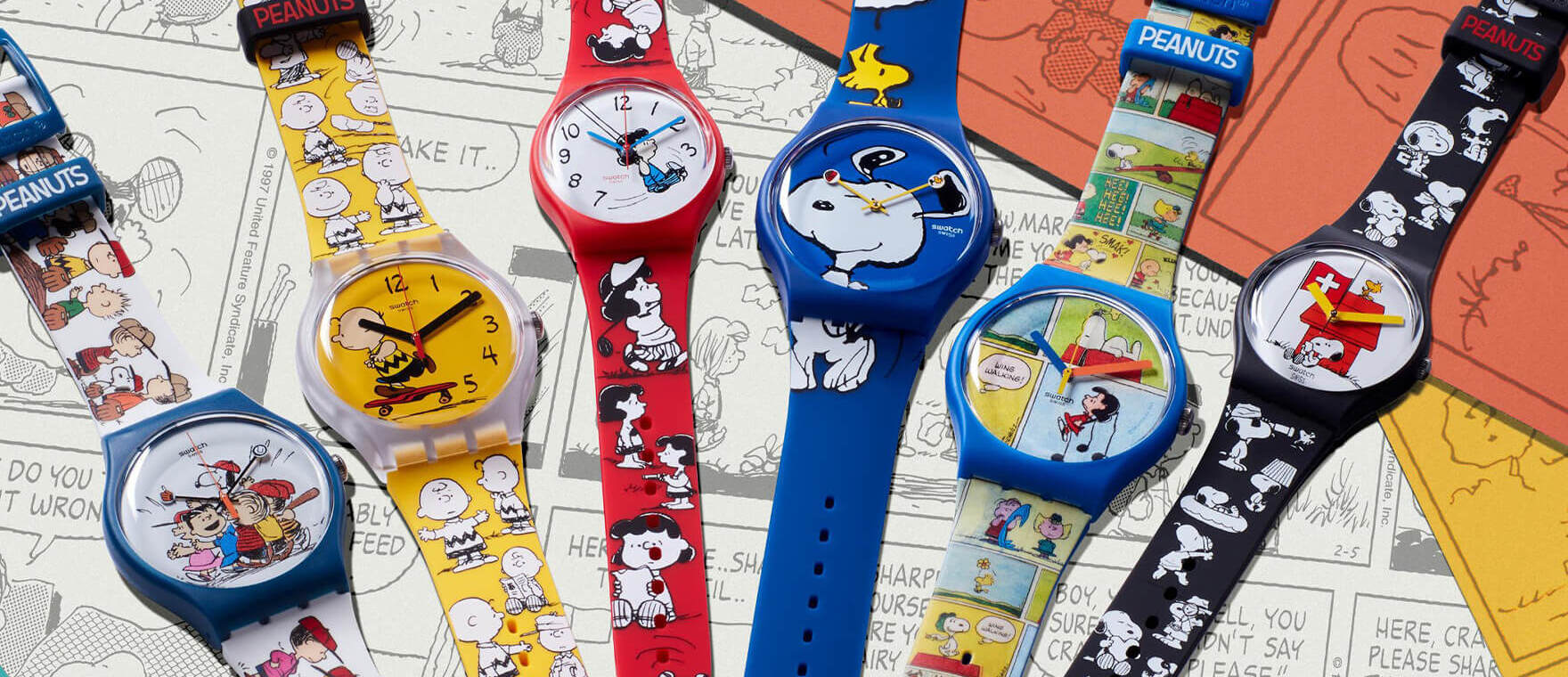 Вся банда в сборе: коллекция Swatch X Peanuts